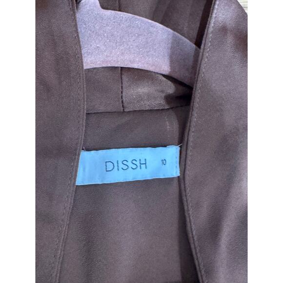 Dissh Chocolate Spice cutout Midi SunDress UK 10/ US 6 - Picture 3 of 11